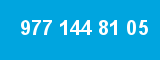 977 144 81 05 977 144 81 05
